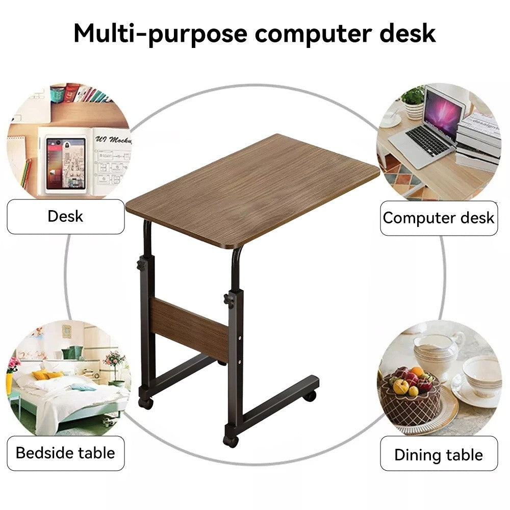 FREE UK Delivery 3-5 days Multipurpose Medical - Computer Overbed Bedside Table Desk Adjustable Height with Wheels Hospital Home Desk