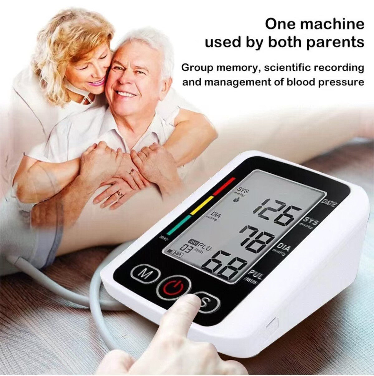 FREE UK Delivery 3-5 days Digital Blood Pressure Monitor Automatic Arm Pulse Meter Voice Talking BP Machine.
