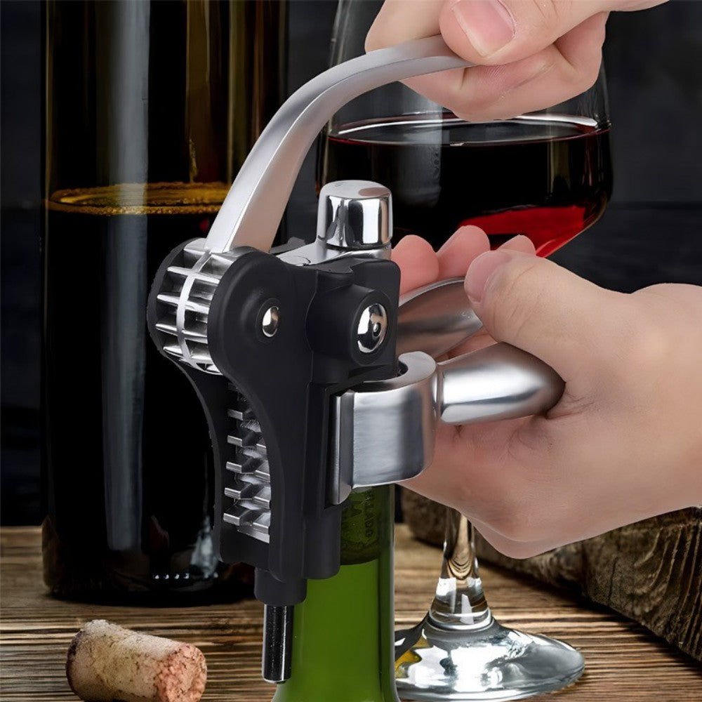 🚚 FREE UK Delivery: 3–5 business days Professional Deluxe Lever Action Wine Bottle Rabbit Corkscrew Gift Bunny Opener