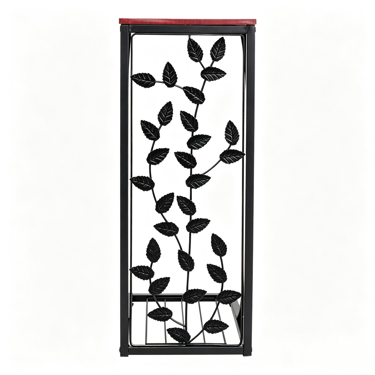 FREE UK Delivery 3-5 days 54*30.5*21CM Leaf Pattern Iron Side Table Coffee Table Brown